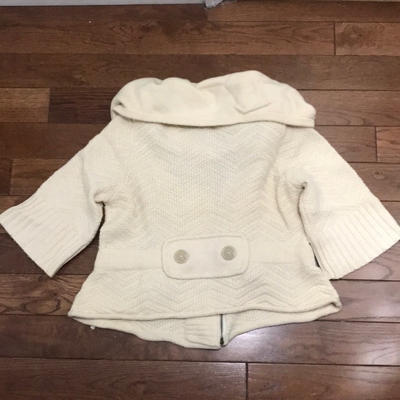 Sweetface Zip Front Cardigan w/ Drawstring Belt - Picture 4 of 5